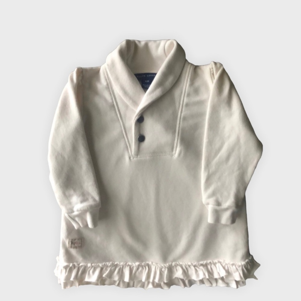 Ralph Lauren infant dress. Ivory color size 18M 🛍